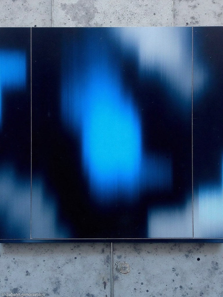 Triptych — Blue